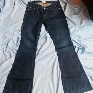 Hudson wide leg flare Jean